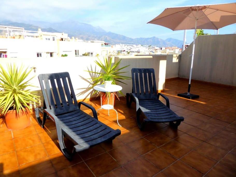 Apartament Atico Fresco Y Luminoso Con Aparcamiento Privado Nerja Zewnętrze zdjęcie